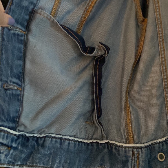 Anthro denim Jacket- made by Pilcro and the Letterpress - Picture 3 of 9